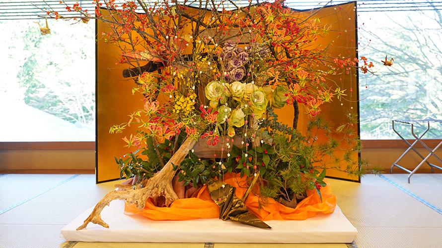 華やかな和の風情を演出