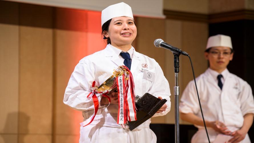 日本料理部門グランプリ受賞　本田 未紗さん
