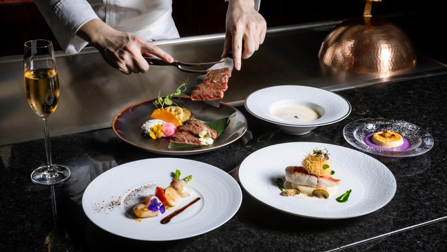 鉄板焼「彩」がもてなすアニバーサリー