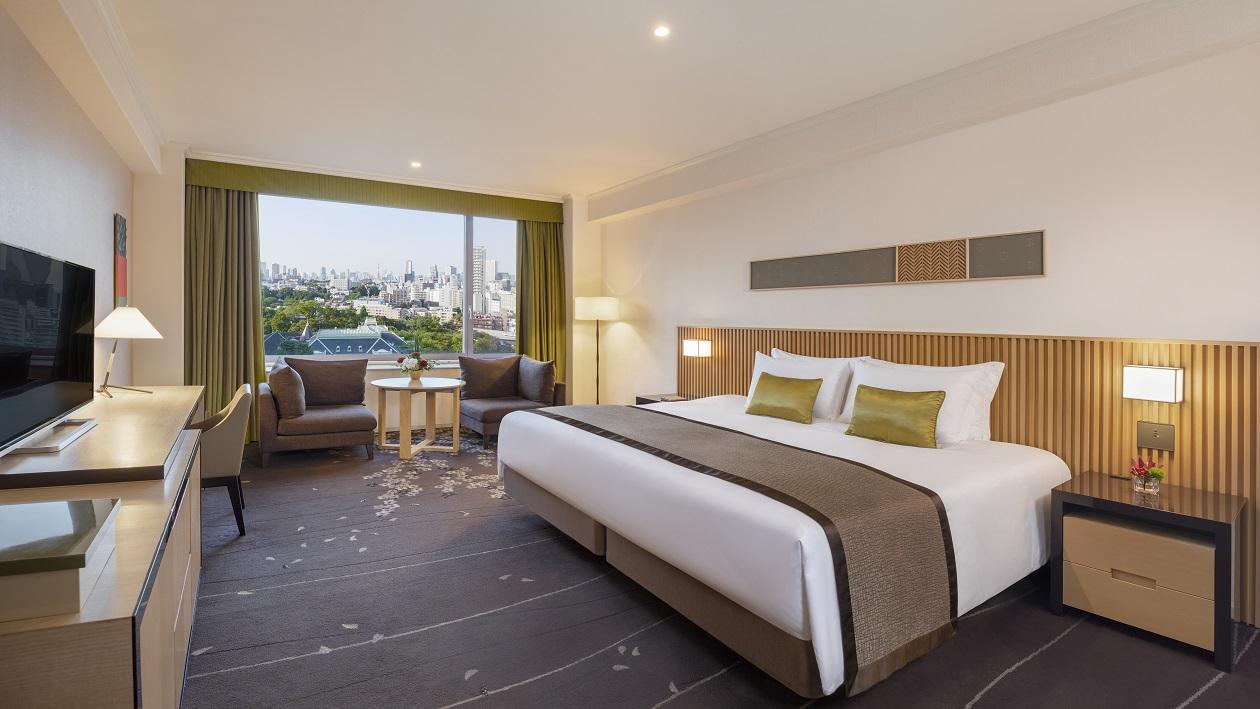 ザ・プリンス さくらタワー東京客室、デラックスキング。