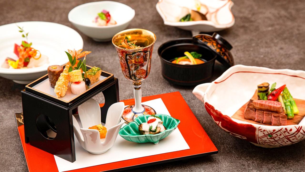 ザ・プリンス さくらタワー東京にあるレストラン、「なだ万 高輪プライム」特別ディナーコースのイメージ。