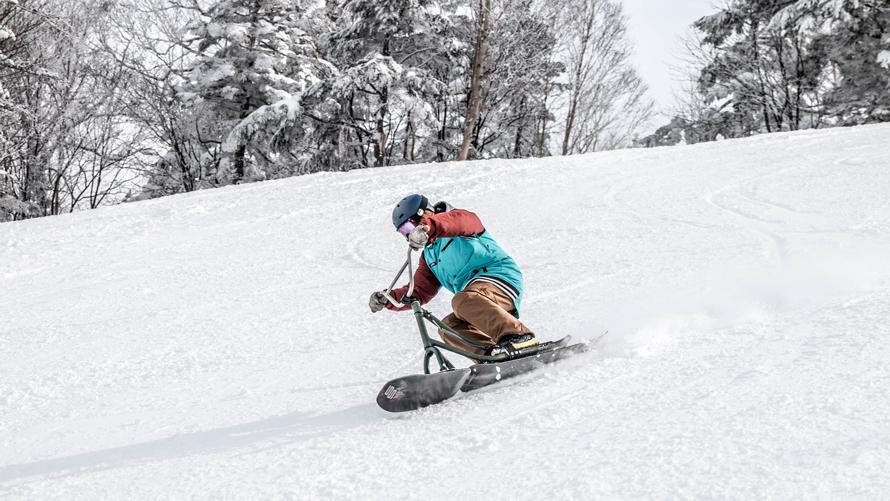 直接取引き限定　スノースクート　シーズン間近！　最終価格 全国へスノースクートレンタルサービス シーズンレンタル 五日