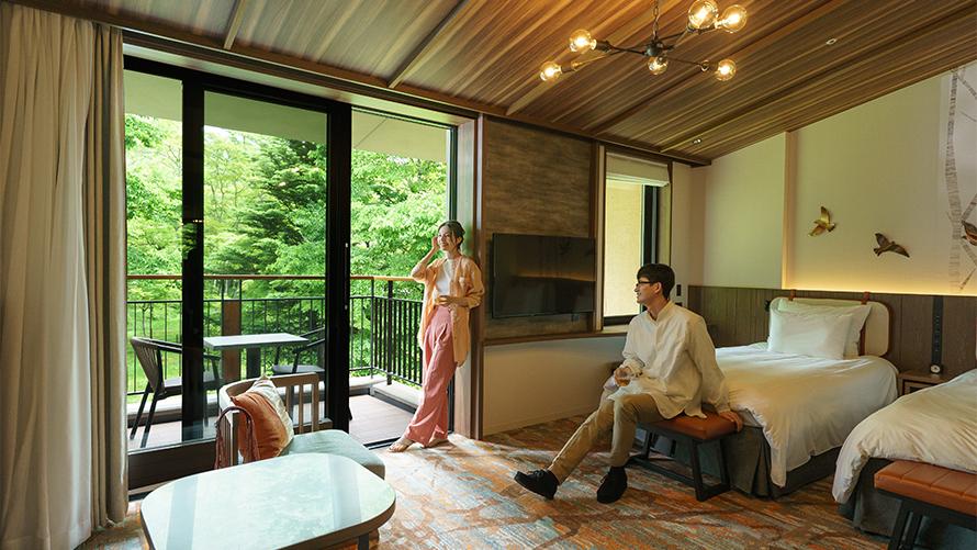 ご宿泊も可能！