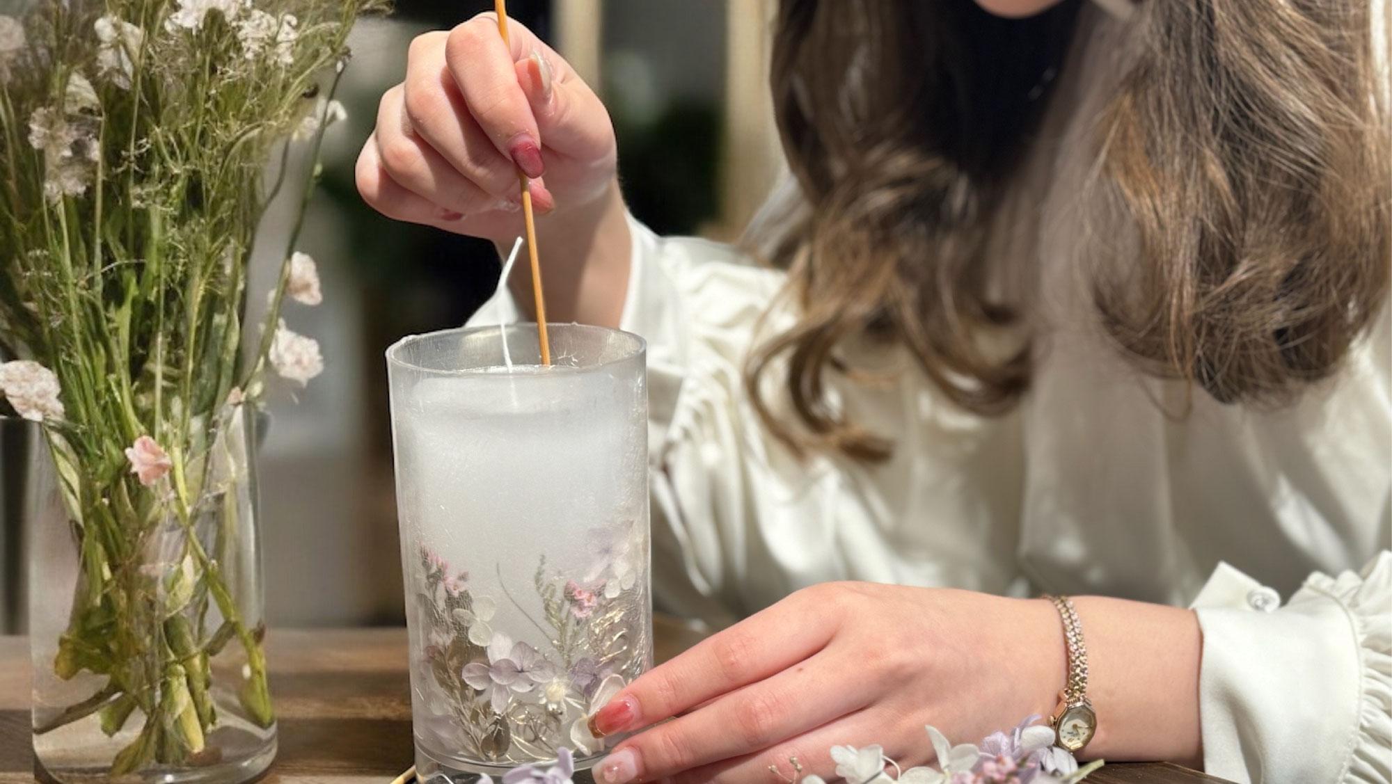 キャンドル制作