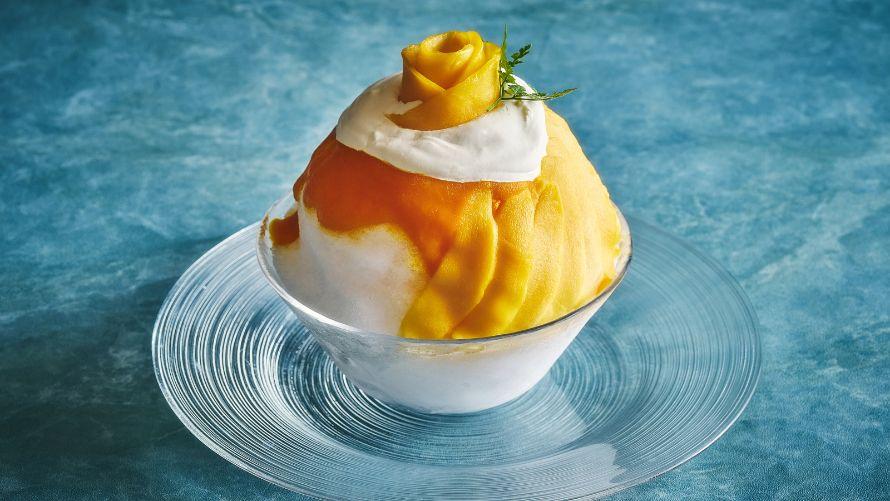 マンゴーかき氷　