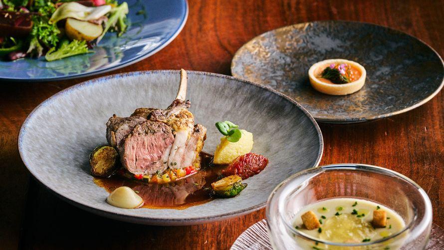 DINING &amp; BAR TABLE 9 TOKYO 選べる洋食ディナー付きステイ オアシスコースのメニュー一例