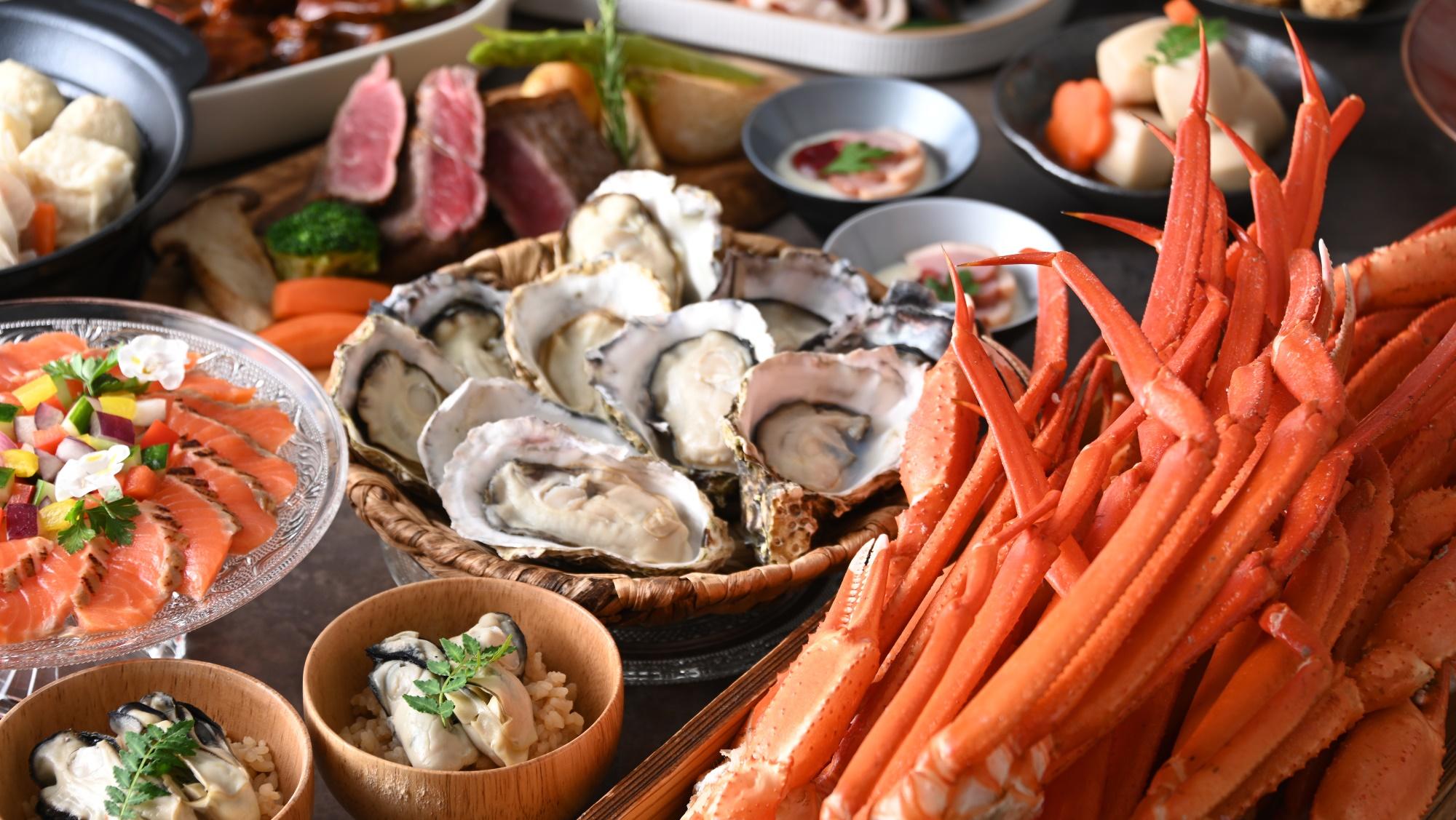 ディナーブッフェ料理イメージ