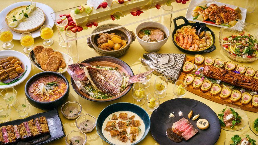 「HAPUNAで食べつくし満腹ステイ」のブッフェメニュー一覧