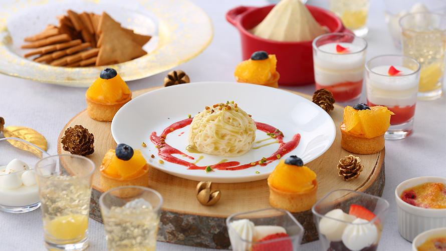 スイーツの数々