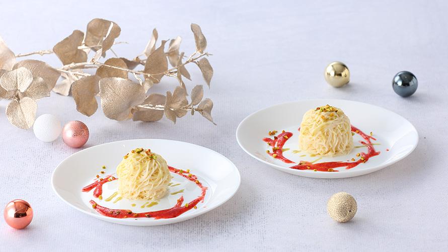 モンブランが２つ並んでいる