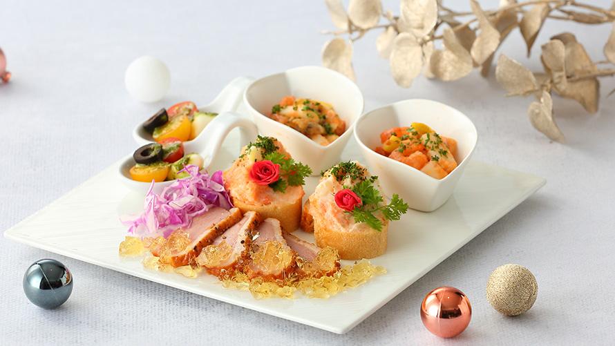 セイボリーの数々