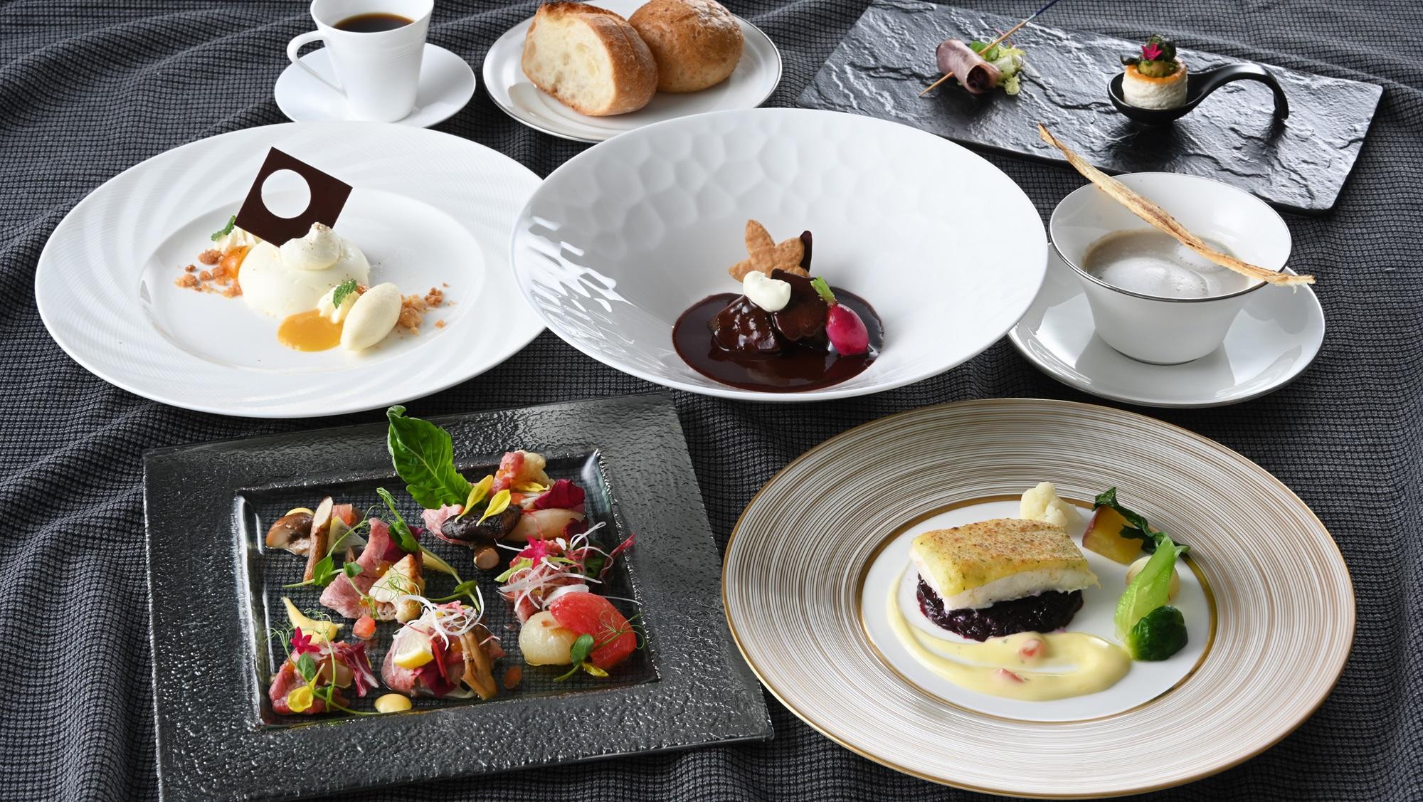 洋食ディナーコース料理イメージ