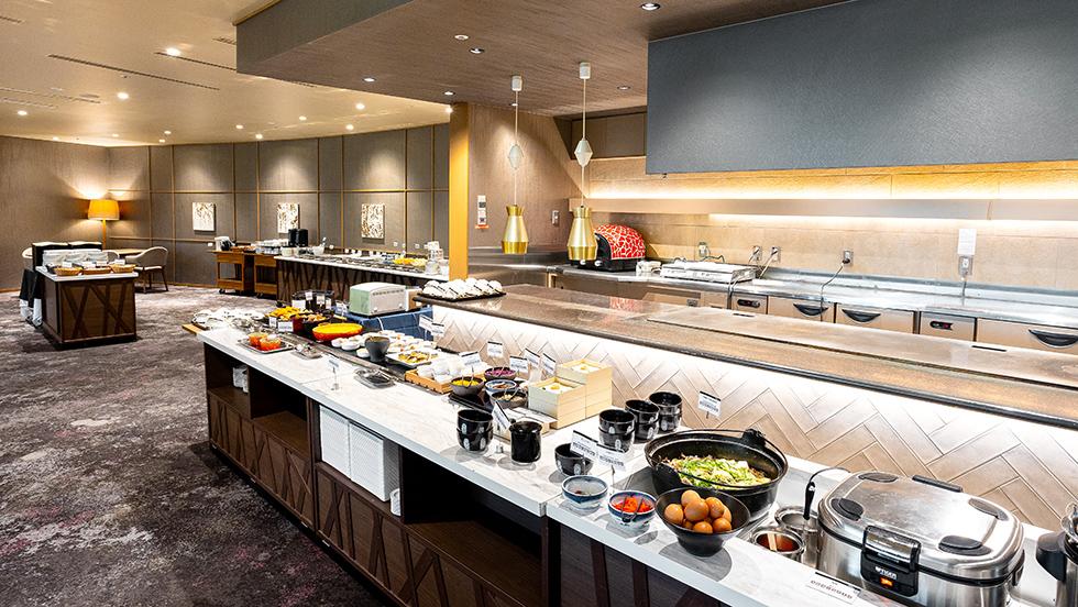 和洋ブッフェのご提供となります。