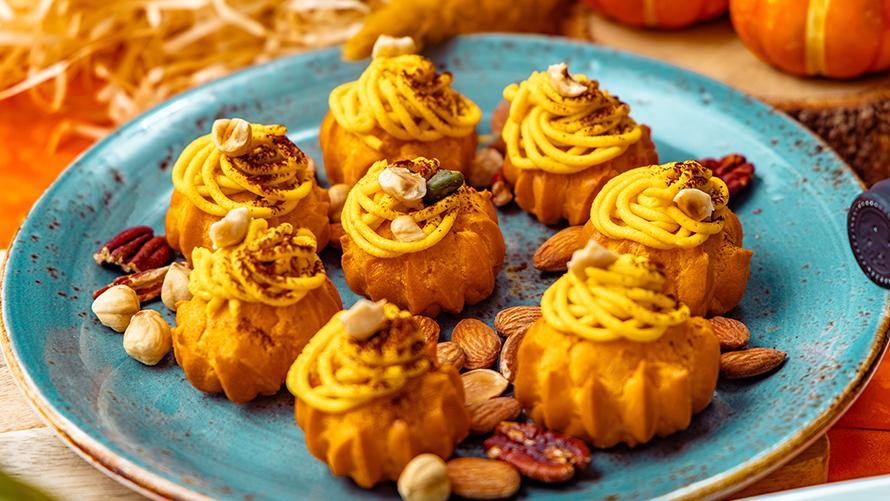 パンプキンシュークリーム