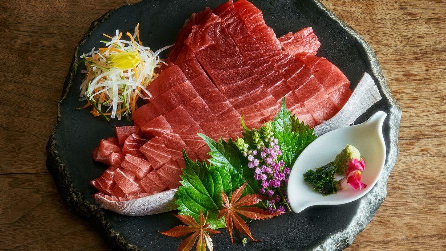 【数量限定】まぐろの断面刺し　