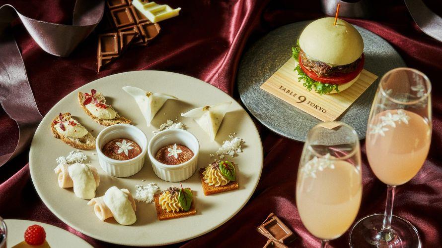 セイボリープレート＆ミニハンバーガー