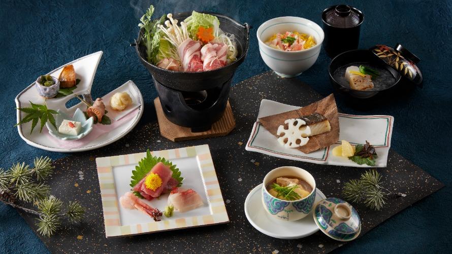 和食 むさし野のミニ会席お食事イメージ12-2月