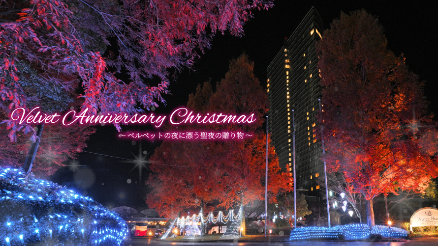 Velvet Anniversary Christmas ～ベルベットの夜に漂う聖夜の贈り物～クリスマスおすすめプラン