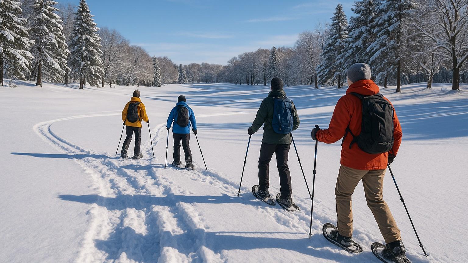 スノーシュートレッキングツアー