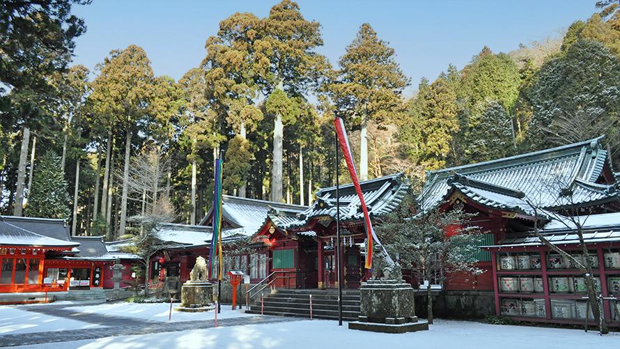 冬の箱根神社イメージ