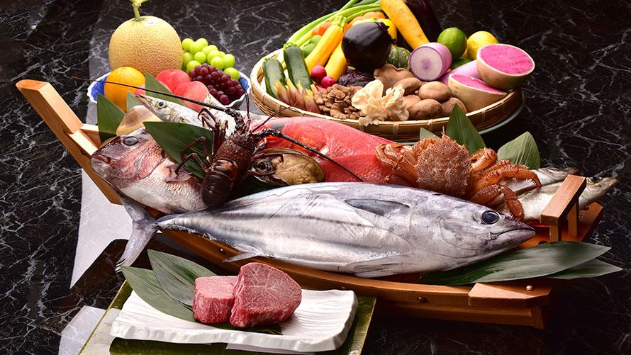 周年記念特別懐石コース 食材イメージ