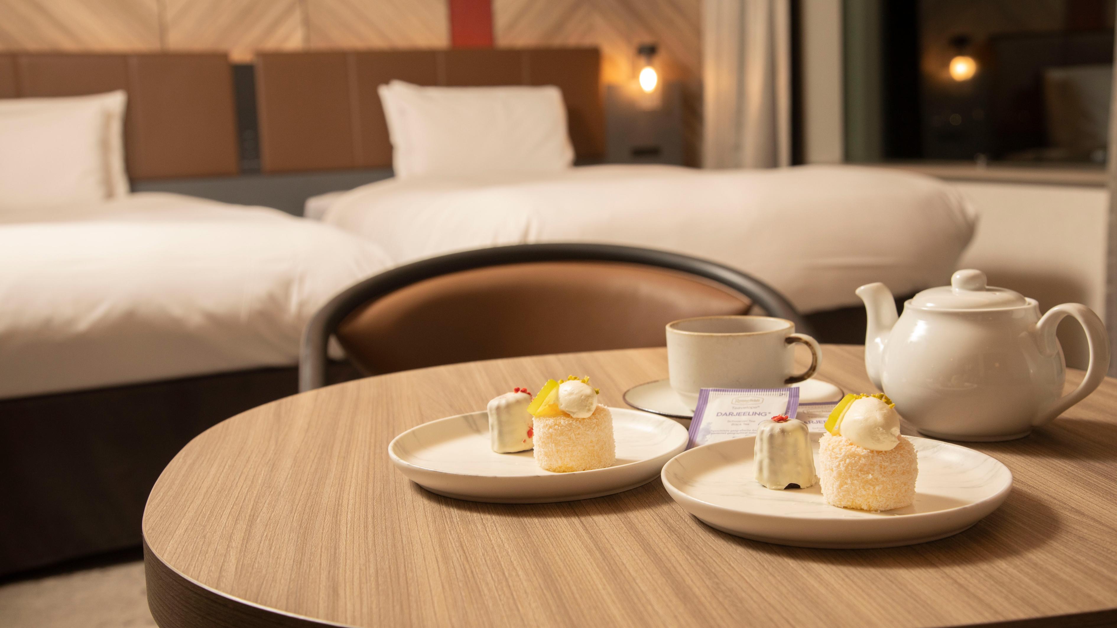 冬のウェルカムスイーツ付きプラン