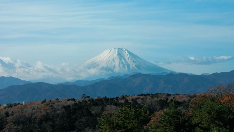 客室から見られる富士山イメージ