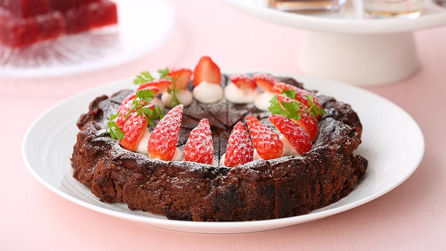 チョコバスクチーズケーキ