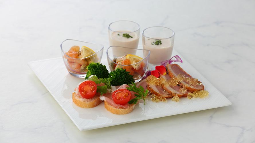 セイボリーの数々