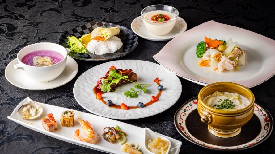 &lt;通年&gt; 中国料理 古稀殿「サンシャイン菜譜」付きステイ(夕・朝食付き)