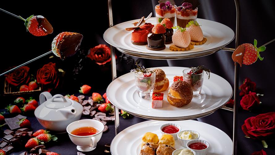 いちごアフタヌーンティー「Melty Chocolat（メルティ ショコラ）」