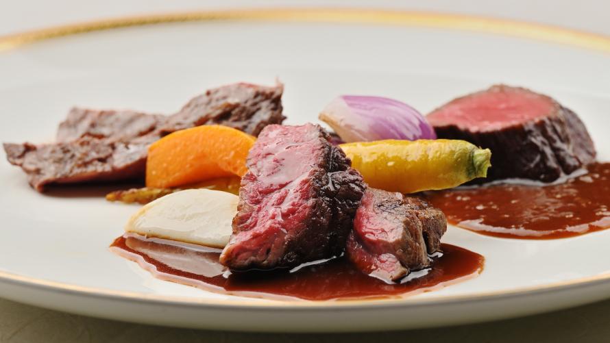 近江牛三種の部位の饗宴