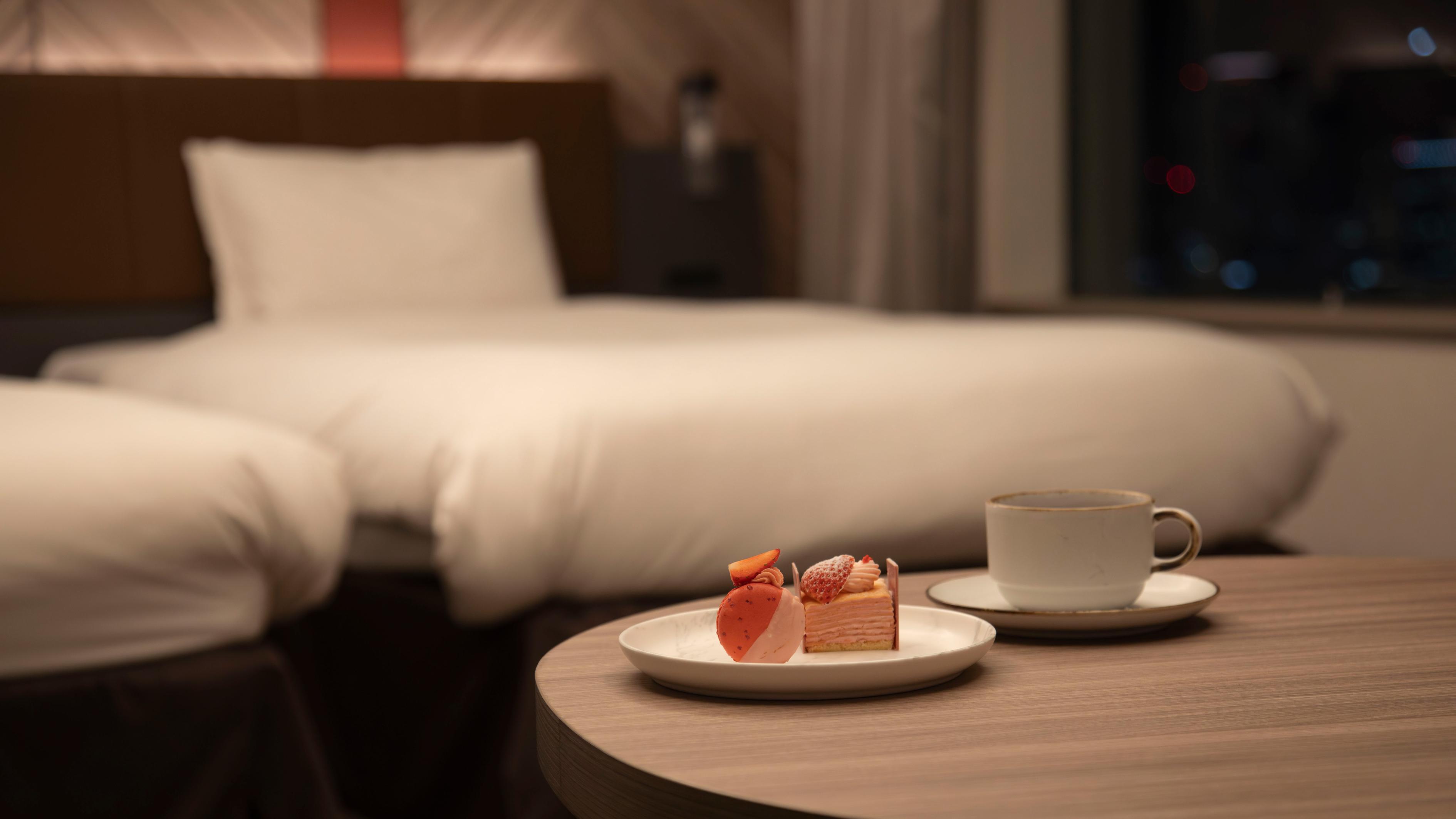 冬のウェルカムスイーツ付きプラン