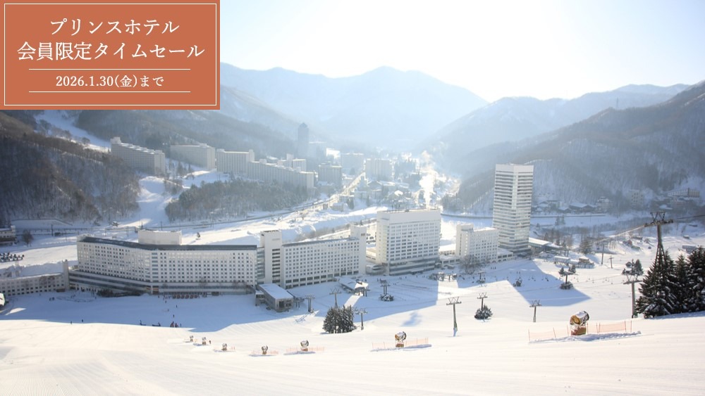 ゲレンデからのホテル全景