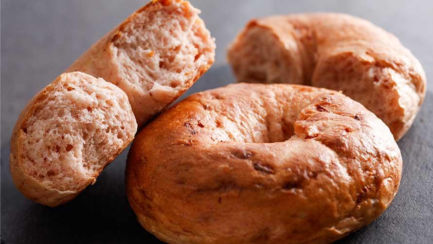 えび豆ベーグル