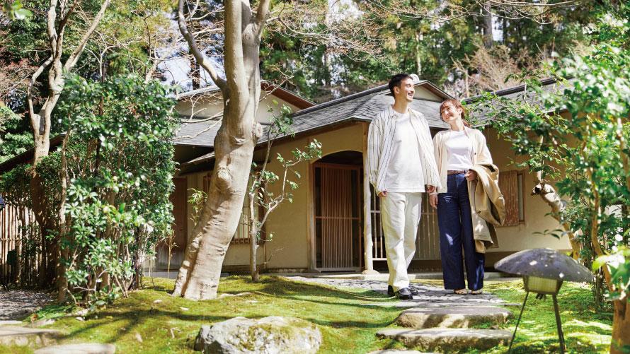 宿泊者限定「茶寮」朝のひと時