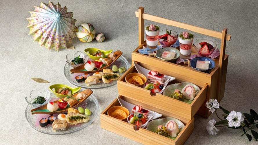 和風アフタヌーンティー