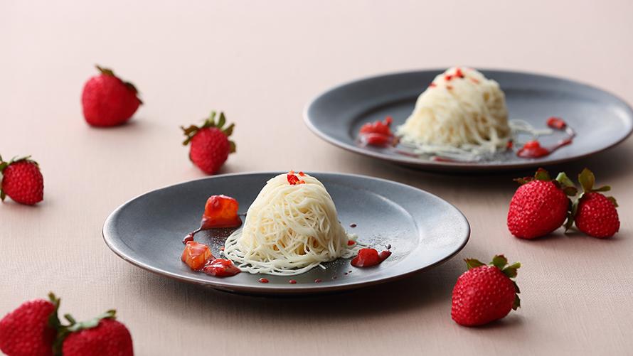 モンブランが２つ並んでいる