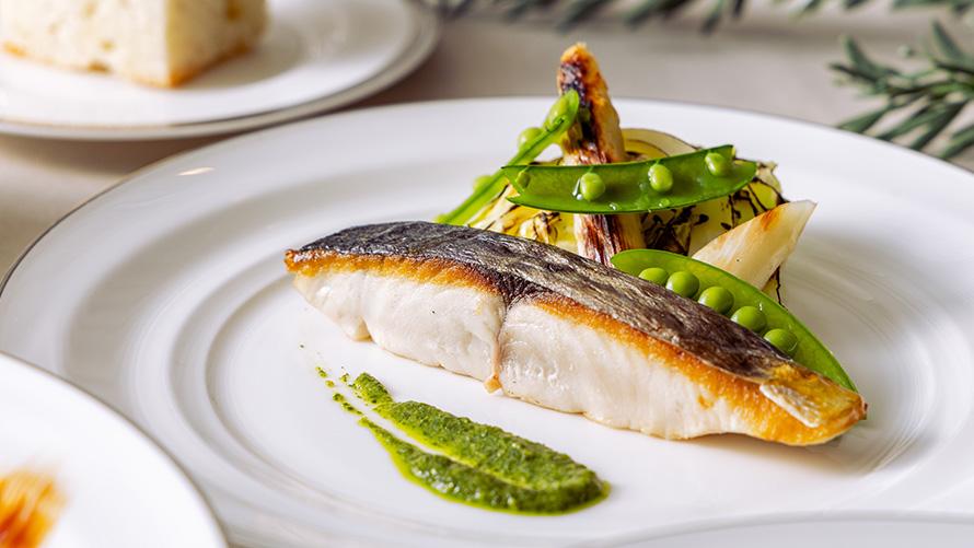 鰆のソテー サルサヴェルデ