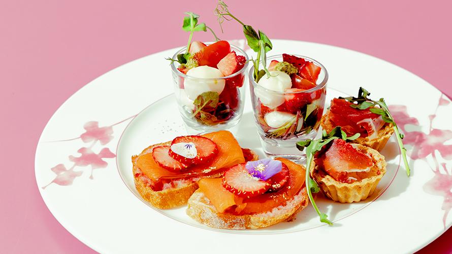 セイボリープレート（塩味の軽食）