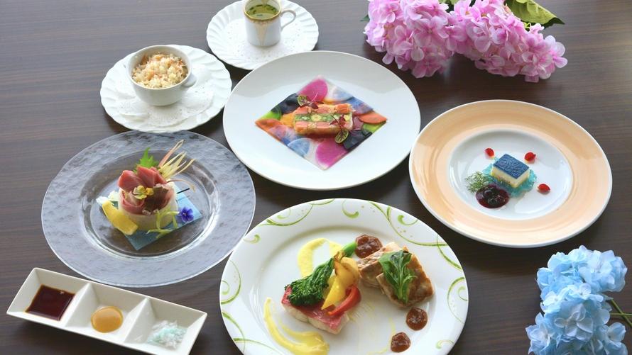 【伊豆のご褒美　初夏 あじさい】