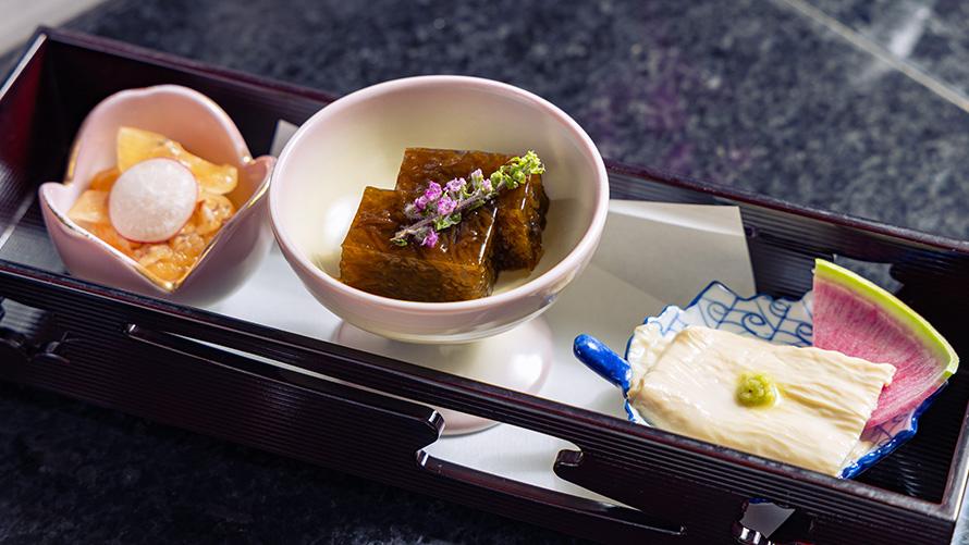 本日のシェフのおまかせ前菜