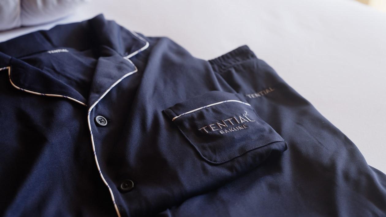 株式会社TENTIALが手掛けるリカバリーアイテム「BAKUNE」のパジャマ。