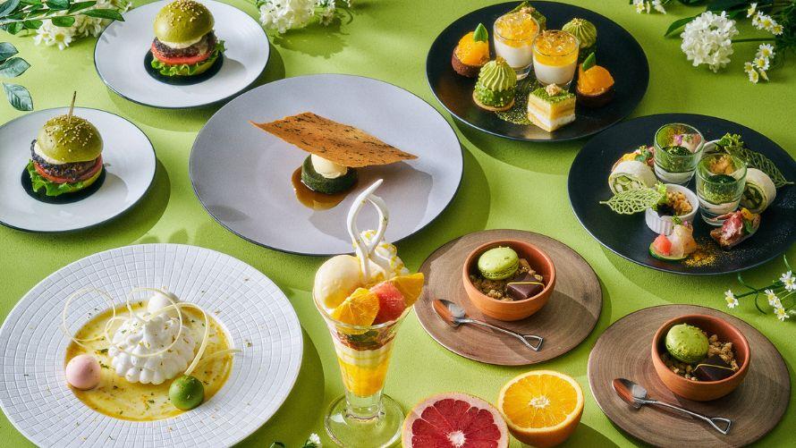 翠香る八女茶と柑橘が彩るアフタヌーンティー