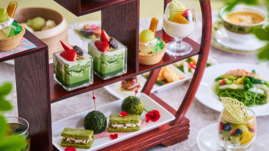 翡翠色にときめくご褒美時間のデザートパート画像