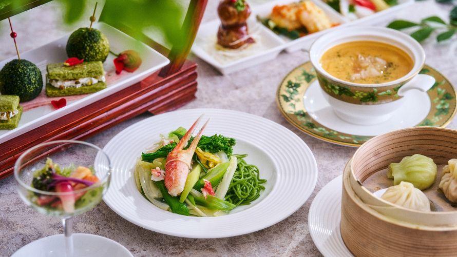 翡翠色にときめくご褒美時間セイボリーパート