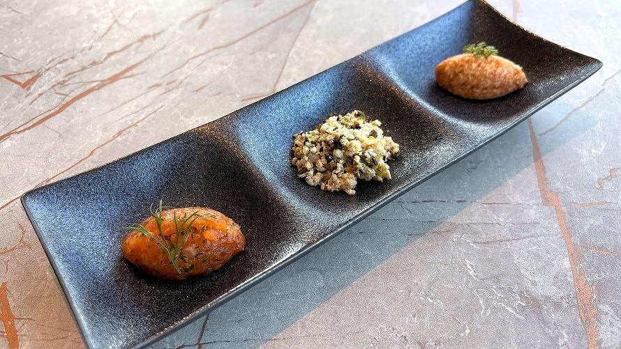 3種の“ごはんのお供”イメージ