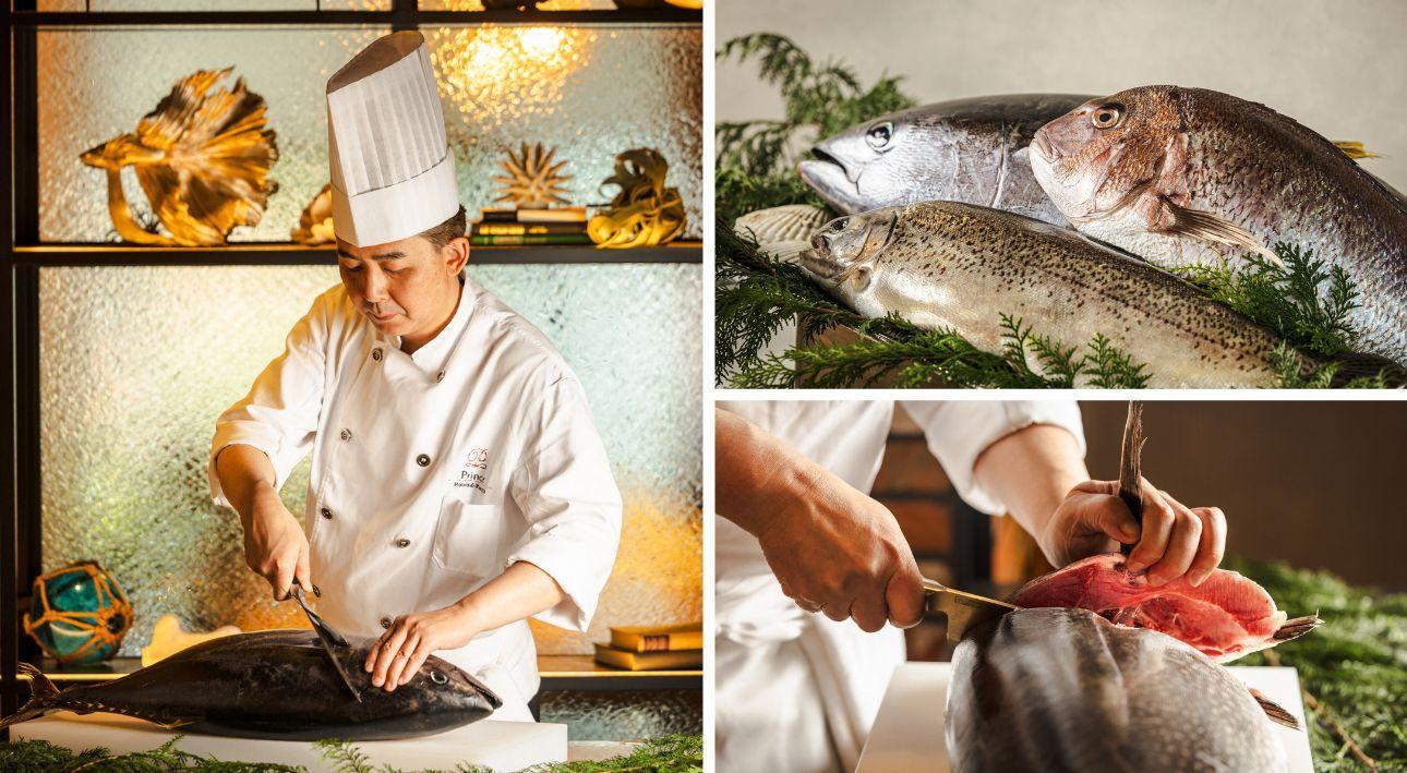 マグロの解体パフォーマンスショー