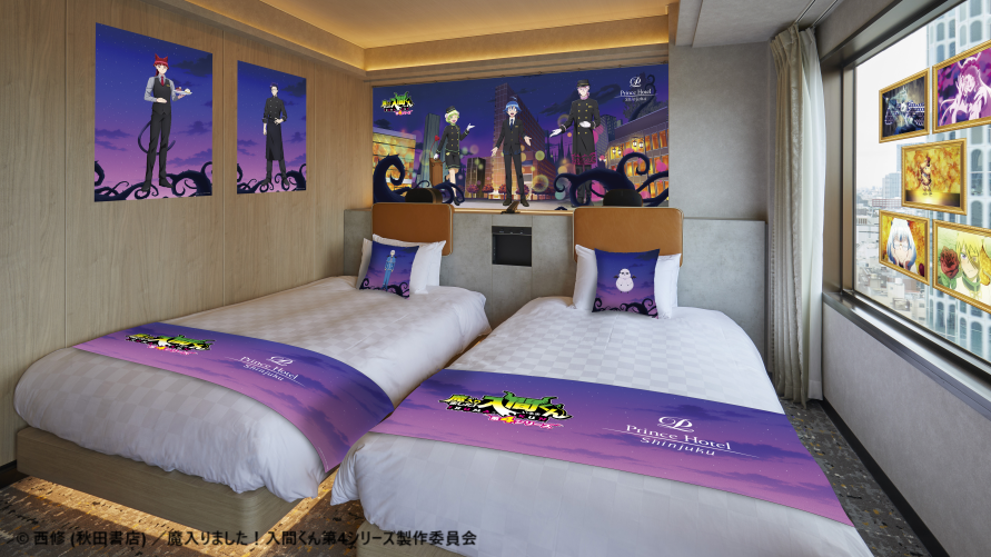 アニメ「魔入りました！入間くん」“ようこそ、魔界ホテルへ”イマーシブルームステイ