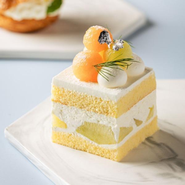 メロンショートケーキ